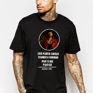 Ricardo Arjona Comfort Color Letter Printed Tee Ring-Spun Cotton Soft-Washed T-Shirt Trendy Tops Perfect Gift