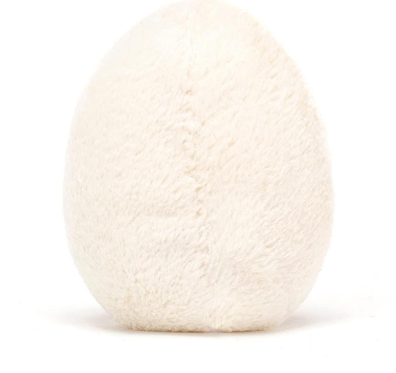 Amuseables Boiled Egg Happy Plush Toy, Food Plush Toy - A Fun Gift Choice