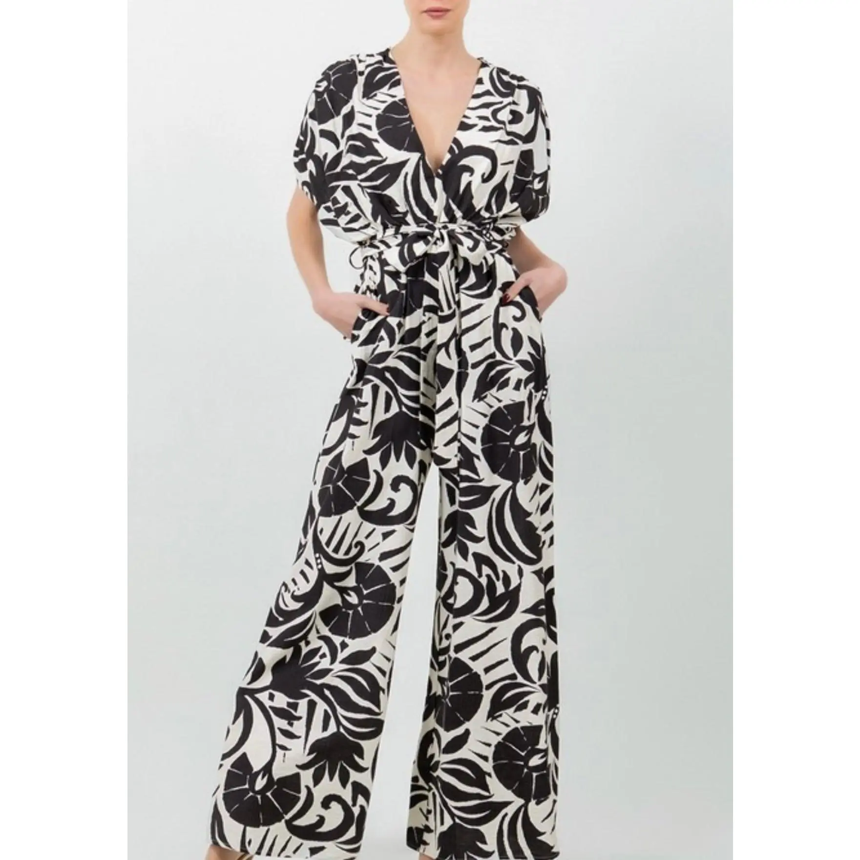 Subtle Tropical Jumpsuit