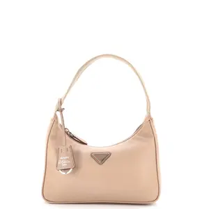 Pre-owned PRADA Nylon Shoulder Bags Re Edition 2000 Hobo Tessuto Mini by Rebag