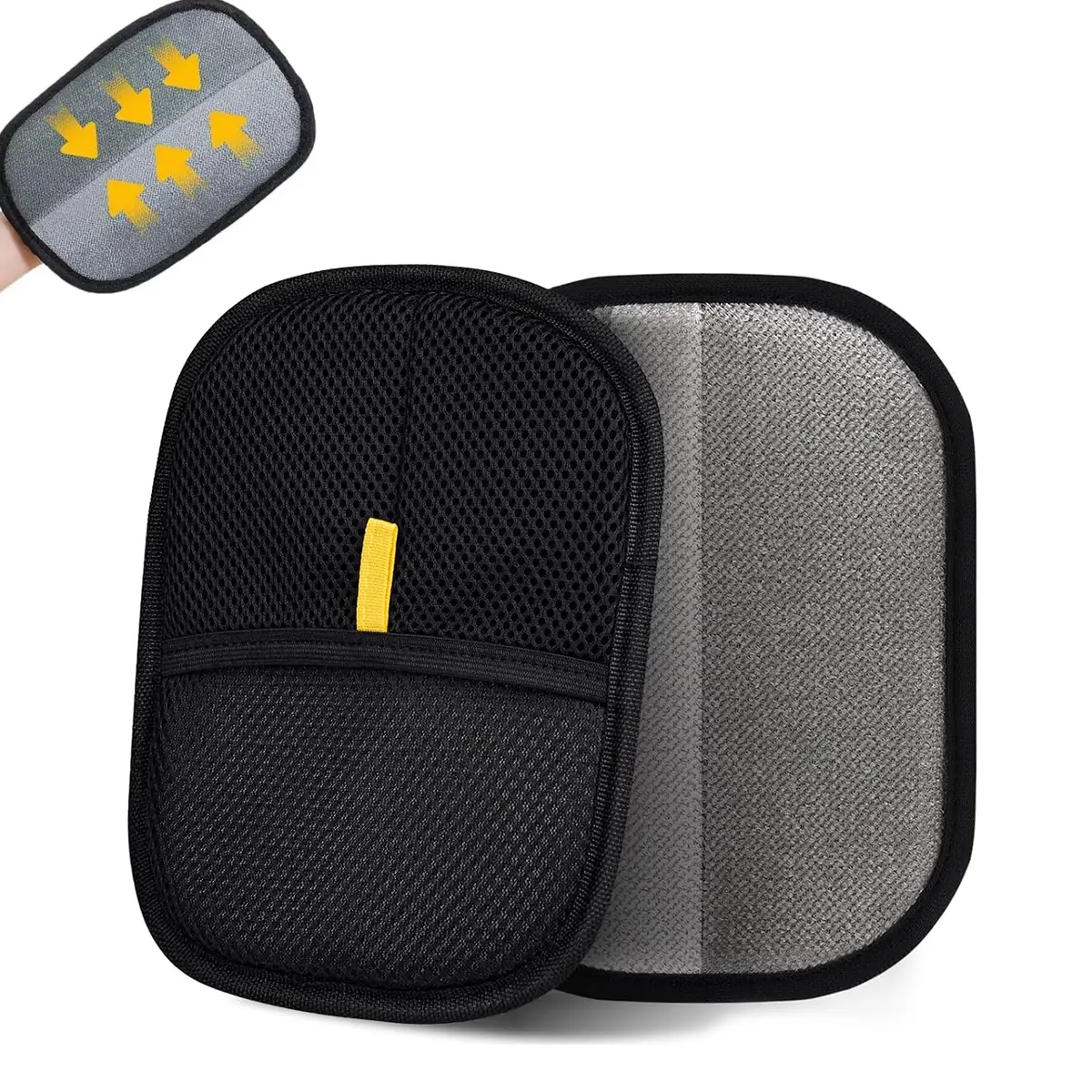 1Pcs Pet Hair Removal Gloves, Electrostatic Removal Gloves for Pet Hair, Double-Sided Grooming Gloves for Dog & Cat, Reusable Pet Hair Remover Glove f