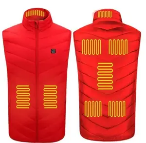 Unisex Heated Vest - Smart Heating Vest with Adjustable Heat Settings Machine Washable for Winter Outdoor Activities