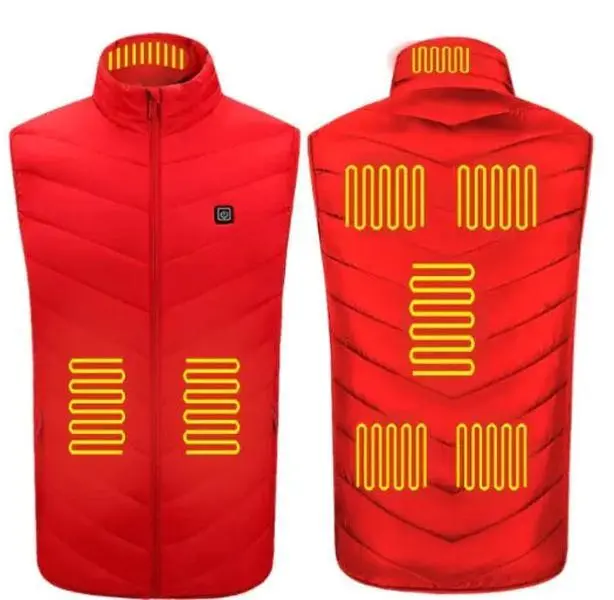 Unisex Heated Vest - Smart Heating Vest with Adjustable Heat Settings Machine Washable for Winter Outdoor Activities