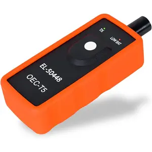 TPMS Relearn Tool for GM Auto Tire Pressure Monitor Sensor, TPMS System Programming Training Tool, Tire Pressure Scan Monitor Sensor Activation Reset Tool for Most Vehicles (Orange)