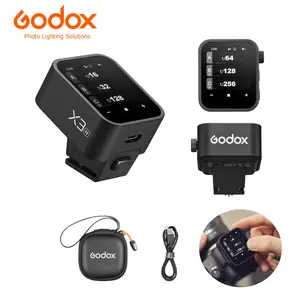 Godox X3-N X3N X3 N Touchscreen TTL Wireless Flash Trigger for Nikon, 2.4GHz Wireless, High Speed Sync, OLED Screen Adjustable Brightness TTL Speedlight Transmitter for Nikon Cameras (I-TTLAutoflash)