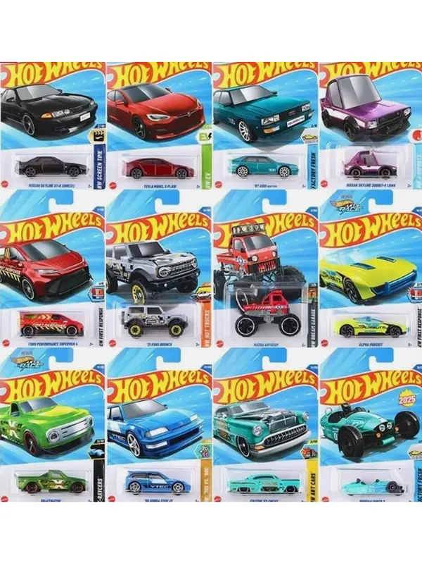 Hot Wheels Mainline Mystery Pack -  5-Pack Random Mainline Diecast Cars