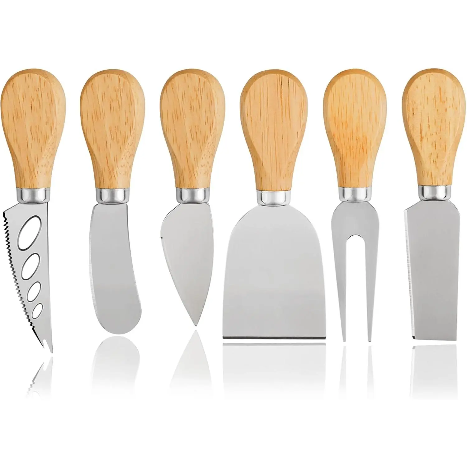 Cheese  Set - Cheese , Cheese Spreader, Cheese Fork, Cheese Slicer, Cheese , Butter  - 6 count Mini Stainless Steel Cheese  - Cheese  Set for Charcuterie Board