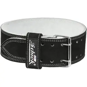 Schiek Sports  Competition Power Belt-Double Prong Stainless Buckle