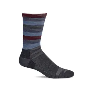 Sockwell Men’s Peaks | Moderate Graduated Compression Socks - Charcoal