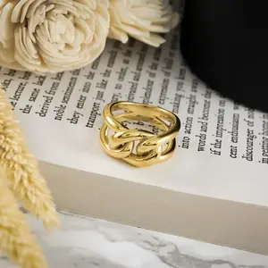 Ashley - Cuban Link Ring - MJR20134