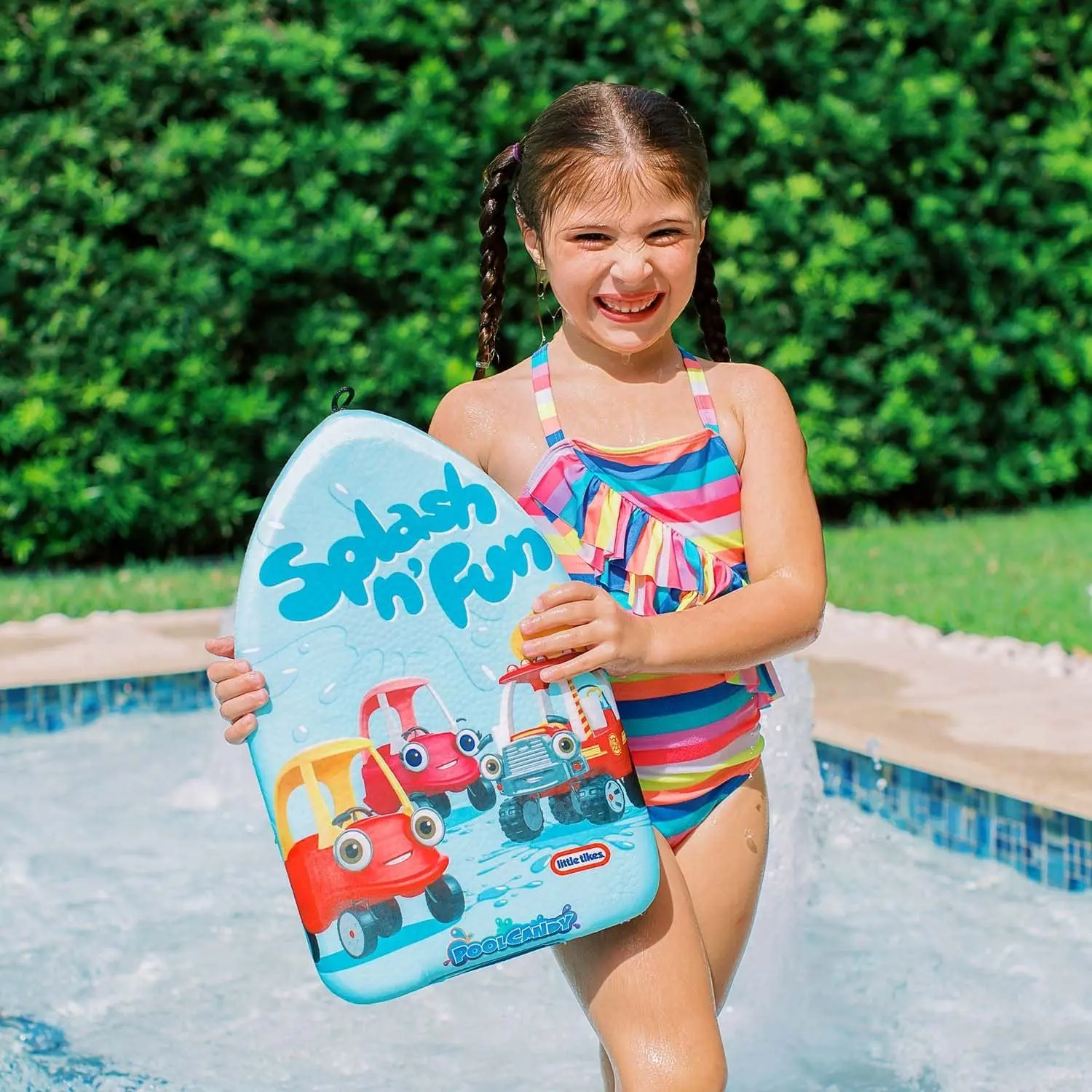 Little Tikes Children's Kickboard - Bright and Colorful, High-Quality Foam, Compact Size, Easy to Hold Water Sports Gear for Swimming Learning & Splash Fun, Learning To Swim