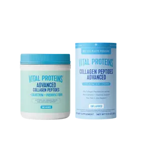 Vital Proteins Advanced Multi-Benefit Collagen: Peptides, Colostrum & Fiber Blend - Unflavored, 9.33 oz | with Hyaluronic Acid & Vitamin C