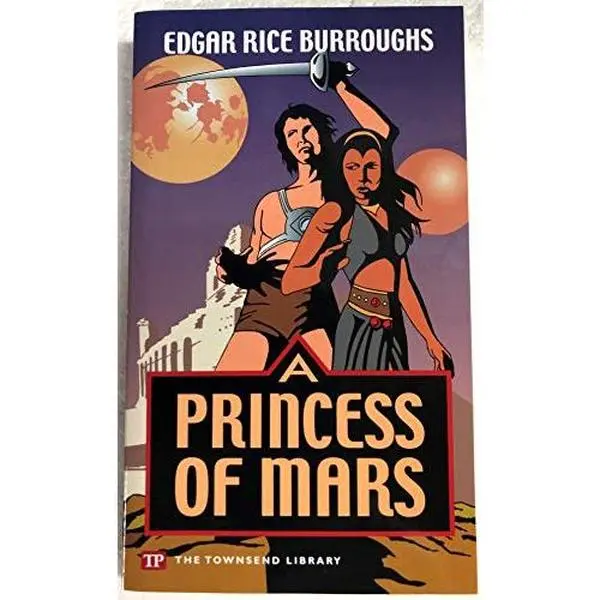 USED Book - A Princess of Mars (John Carter of Mars) by Edgar Rice Burroughs (Paperback) - english