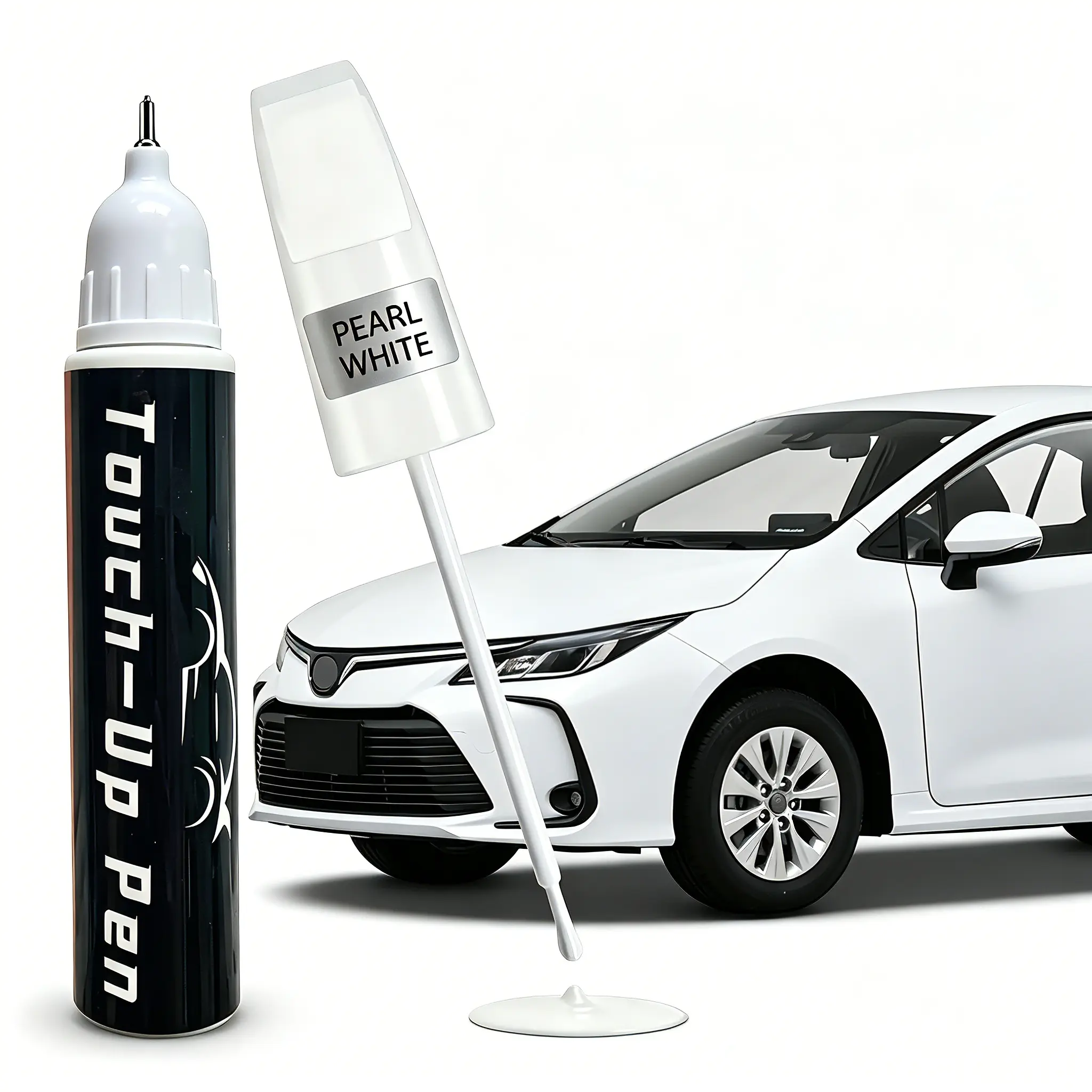 Car Paint Touch Up Pen for Bikes & Most Vehicles - Professional Auto Scratch Repair, Color Accurate, Fast Drying, Easy to Use, Long Lasting, Washable