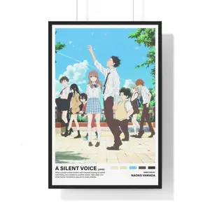 [Sale off up to 65%][Free Ship][No Frame] A Silent Voice Poster, Anime Posters, Anime Wall Decor, Retro Posters, Retro Anime Posters, Cool Anime Poster Y2305-41