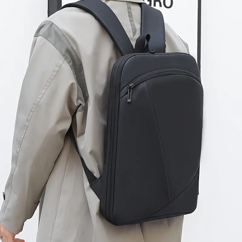 Stylish Ultra Thin Laptop Backpack 17-Inch Expandable Laptop Backpack,  Ultra-Thin Synthetic Leather