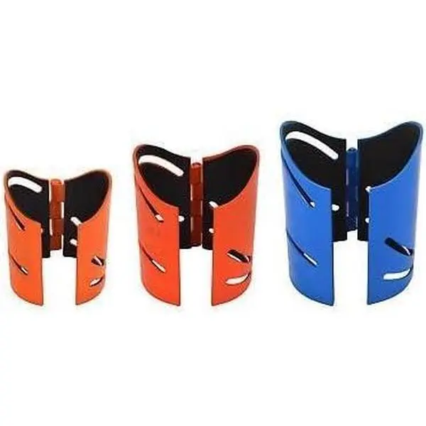 3-Count Steel Metal Pipe Guide Pipe Cutter - Includes 1-7/8", 2-3/8", 2-7/8" Sizes, Cuts 22.5, 45, 90 Degrees & Saddle Cuts, Efficient for Maintenance, Ensures Flat Smooth Surface, Enhances Stability