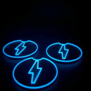 Custom Truck Coasters - Designed to fit Perfectly in 2022 and newer Ford Lightning Trucks