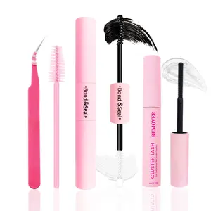 Bond & Seal Eyelash Glue and Sealer Set, Waterproof, Long-Lasting, Gentle Formula, Latex-Free, Suitable for Sensitive Eyes, Salon-Quality Results