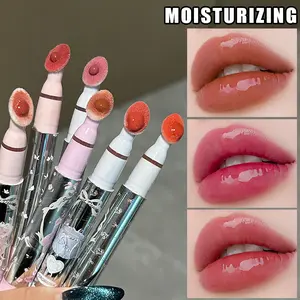 HERORANGE 7-Pc Galaxy Set Mirror Lip Stain 24H Smudge-Proof Nude to Glitter Multifunctional Lip Color Holiday Collector's Edition Teen Makeup Must-Have Affordable Lip Kit lux edupe 24-hour moisturizing cosmetic !