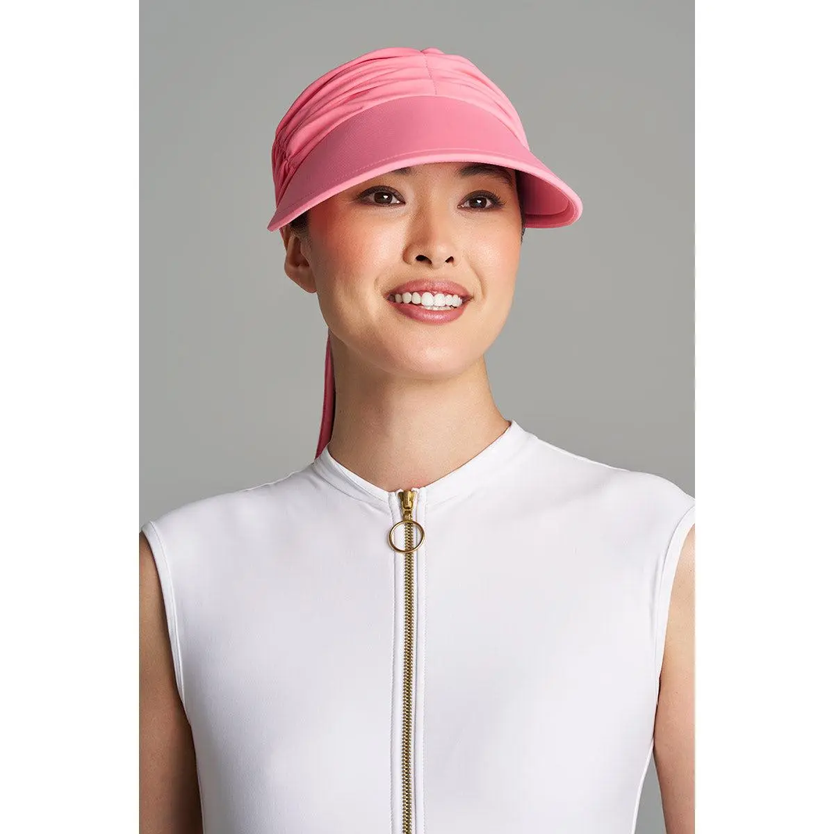 Exuma | Women's Swim Visor | Flamingo Pink