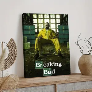 Breaking Bad Art Painting Decorative Classic Poster Art Wall Art Oil Painting Art Canvas Poster Decorative Painting Porch Living Room Art Decoration