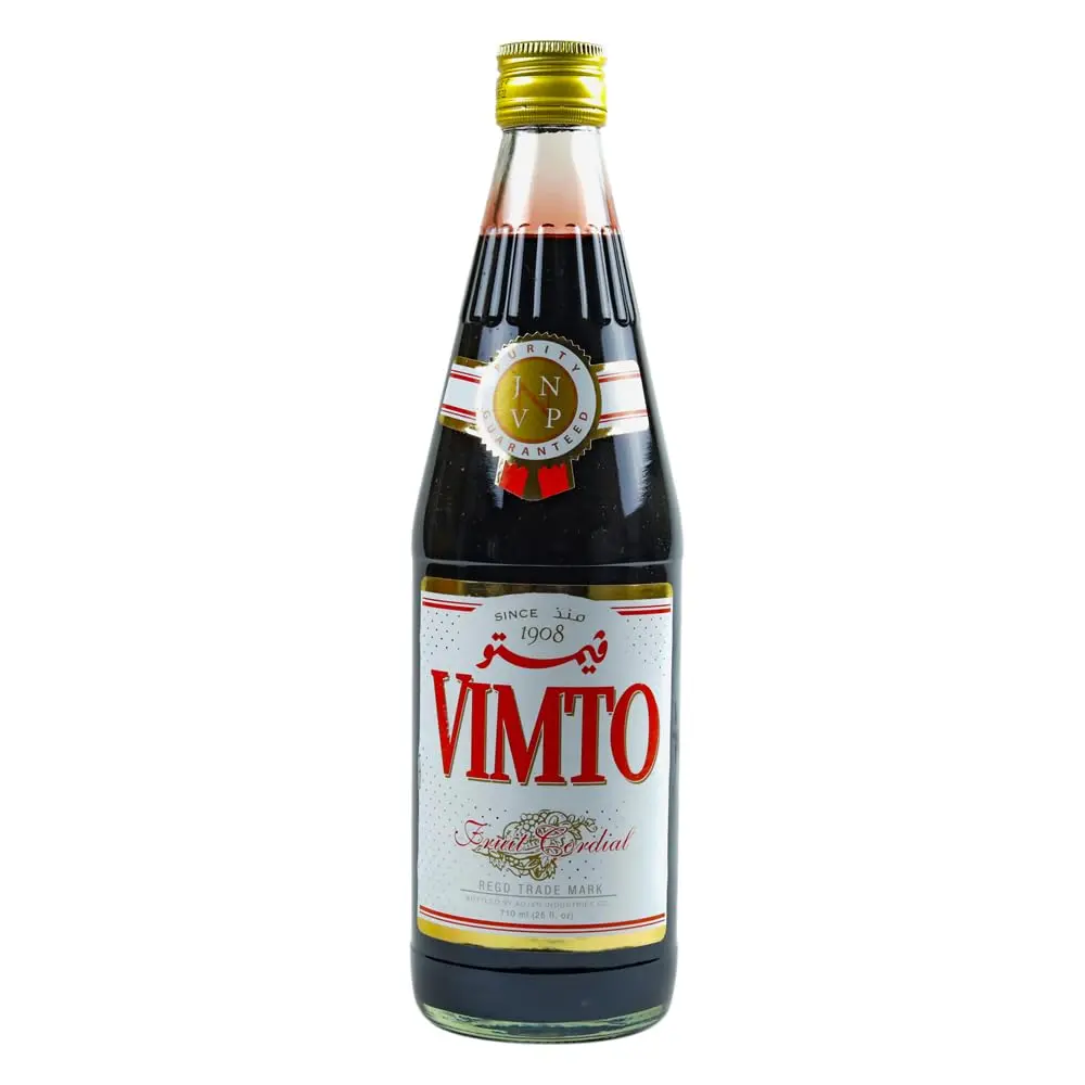 Vimto Fruit Syrup Concentrate-Flavorful Fruit Cordial For Drinks & Tea, 25fl.oz Vimto Fruit Syrup Concentrate-Flavorful Fruit Cordial For Drinks & Tea, 25fl.oz