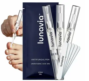 3 pens Lunavia Toenail Fungus Pen 25% Undecylenic Acid