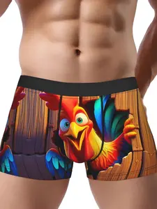 Large Poultry-Themed Briefs