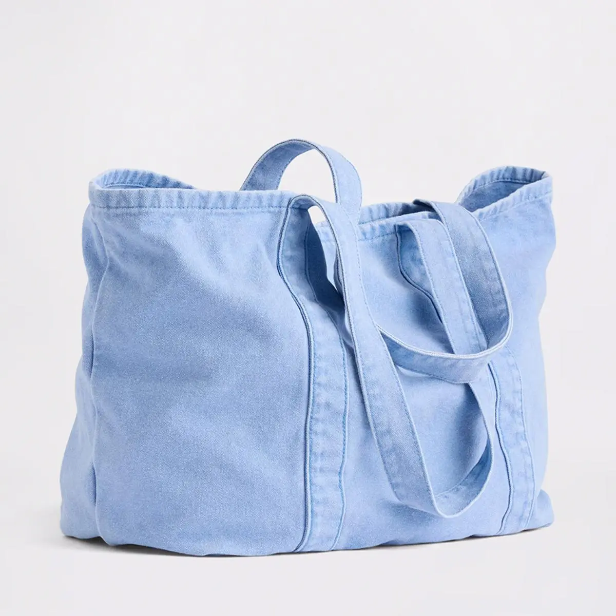 Gap Women's Mini Arch Logo Cotton Tote Bag, Everyday Casual Shoulder Bag