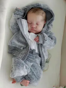 18" Reborn Baby Doll with Realistic Face Hand Painted Real Birth Newborn Collection Ideal for Children 3+