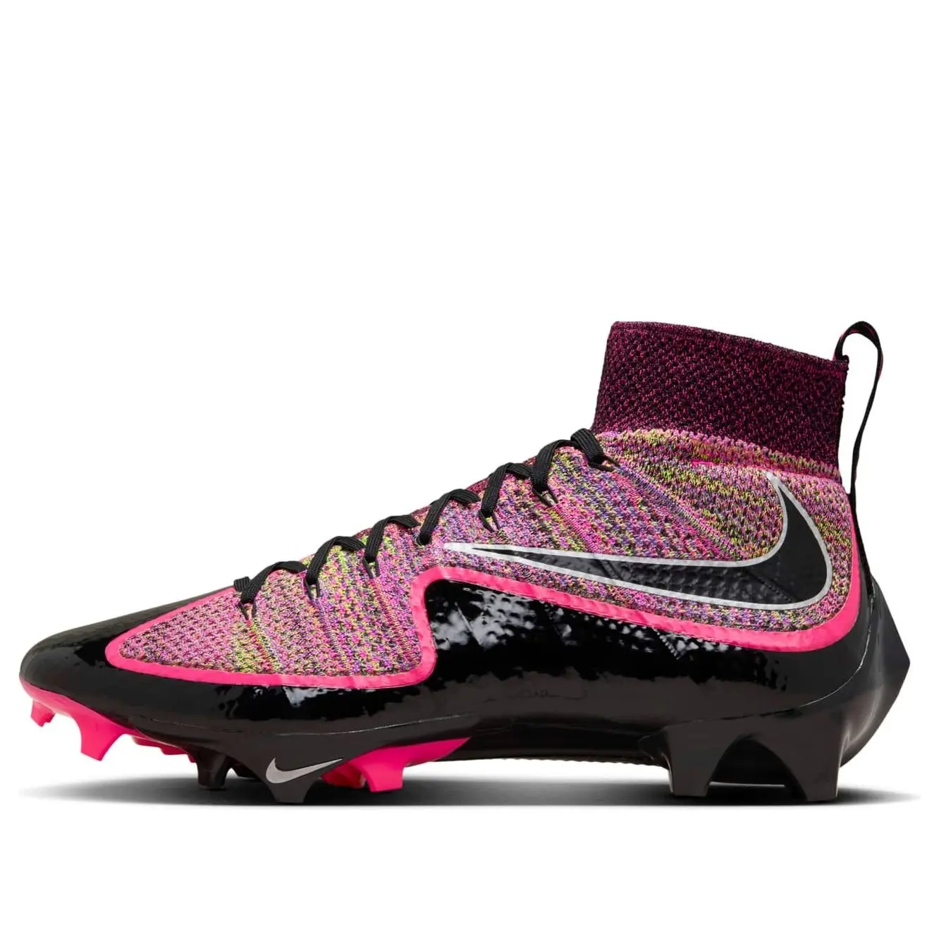 Nike Vapor Edge 360 Mid 'Black Metallic Silver Hyper Pink' FQ0235-002 Nike Vapor Edge 360 Mid 'Black Metallic Silver Hyper Pink' FQ0235-002