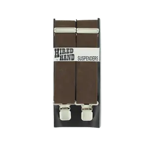 Hired Hand Brown Suspenders N8510002
