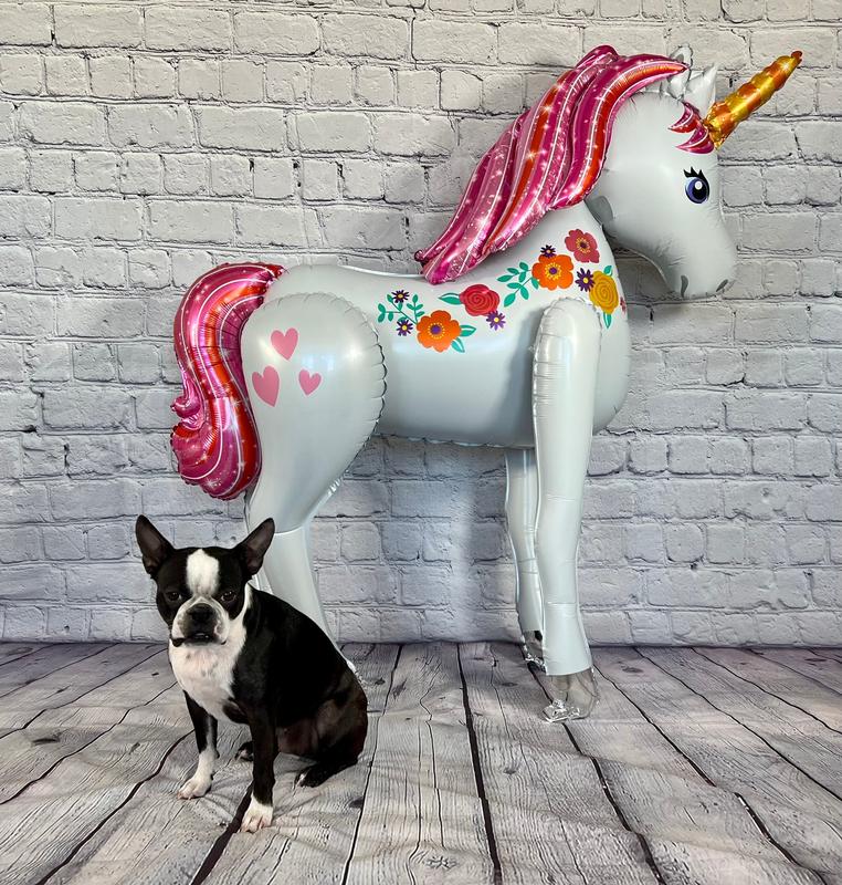 Unicorn Airwalker Balloon – Giant 46" Jumbo Foil Party Decor