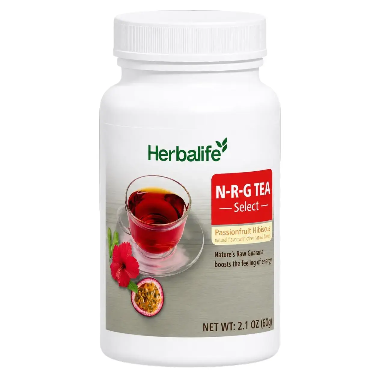 N-R-G Tea Select: passion fruit with jamaica flower