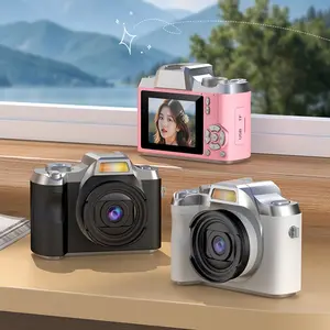 1080P HD Digital Camera with 48mp and Flash, USB Charging Retro Design, Compact for Travel and Daily Photography