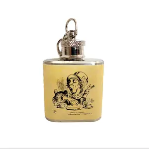 1 oz Mad Hatter Key Chain Flask