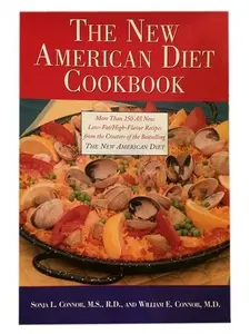 USED-The New American Diet Cookbook by William E. Connor (Paperback)