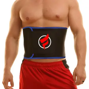 Waist Trimmer Sauna Ab Belt for Women & Men - Waist Trainer Stomach Wrap