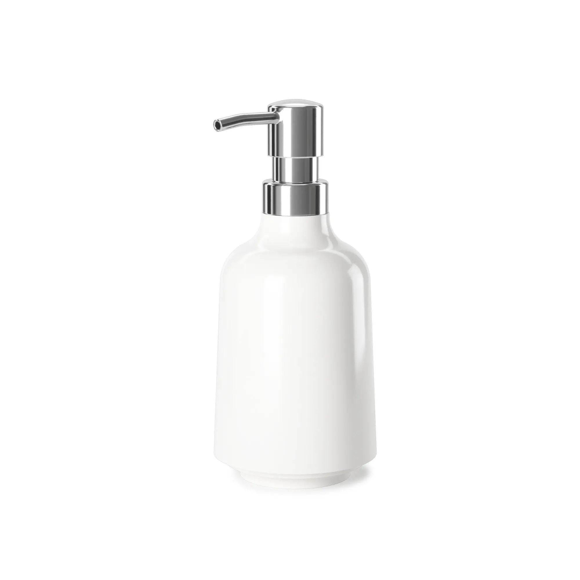 Umbra Step Soap Pump, Modern Soap Dispenser with Glossy Finish, Ideal for Kitchen or Bathroom, 13 oz Capacity - 1 Pack Hand Accessory Box Collection