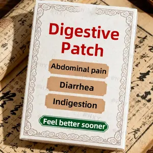 Gastrointestinal Patch. Relieves stomach pain, acid reflux, bloating, spleen-stomach cold deficiency, diarrhea, indigestion, and excessive gas. Nourishes and regulates the spleen and stomach.