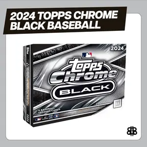 2024 Topps Chrome Black Baseball Hobby Trading Cards LV