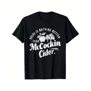 Funny Dirty Adult Humor Funny Joke T-shirt Mccockin Cider T-shirt