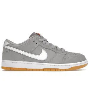Nike Men's SB Dunk Low Pro ISO Orange Label Wolf Grey Gum Skateboarding Shoes, from StockX