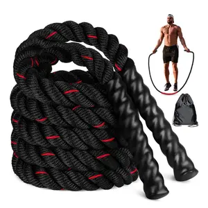 Weighted Jump Rope for Men and Women, Adult Heavy Skipping Rope, Jumprope for Fitness,Workout Equipment, Fitness Equipment for Home Gym Exercise,Improve Strength and Building Muscle，Christmas, New Year