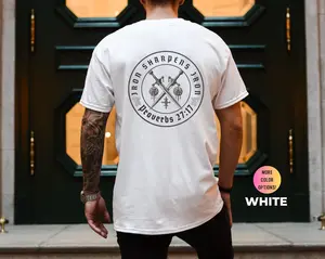 Men Jesus Apparel T-Shirt, Men's Tee 2025, Christian Clothing, Unisex Shirt, Religious Holiday Top, Scripture Tee, Resurrection Sunday Shirt, Full Size, Full Color