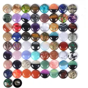 Multi-color Round Oval Cab Cabochon Gemstone for Jewelry Making Wholesale Lot