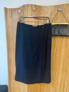 Missoni Navy Wrap Skirt