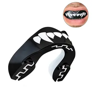 1pc Bulletproof Sports Mouthguard, Ultra-Thin Breathable Design, Suitable for Mma Football Hockey, Adults and Braces Wearers
