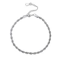 3MM Rope Chain-Silver